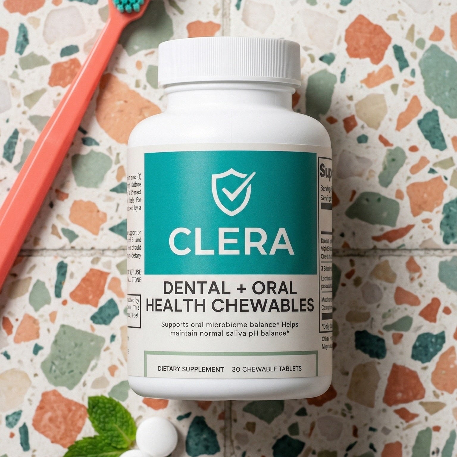 Dental + Oral Health Chewables: 30 day supply